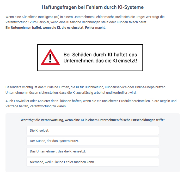 KI-Schulung Zertifikat