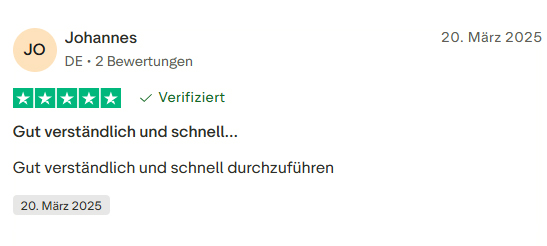 Kundenbewertung 2