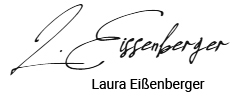 Unterschrift Laura